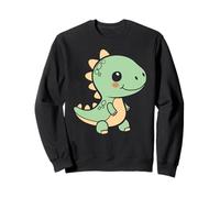Pequeño Dino Lindo niño Divertido Simple Dinosaurio Sudadera