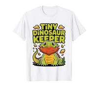 Pequeño Dinosaurio Keeper Dueño De Dragón Barbudo Funny Camiseta