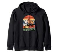 Pequeño Dinosaurio Wrangler Divertido Granjero De Pollos Sudadera con Capucha
