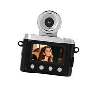 Pequeño diseño de cordón para cámara digital, fácil de llevar, para niños, exploración al aire libre, documentación diaria, cámara USB