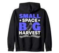 Pequeño Espacio Gran Cosecha Agricultura Urbana Sudadera con Capucha