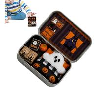 Pequeño Fantasma de Bolsillo en Lata Decoración Halloween Escritorio