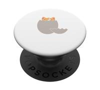 Pequeño Gatito Adorable Que Sale del Huevo PopSockets PopGrip Adhesivo