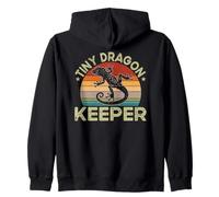 Pequeño guardián de Dragones, Leopardo, geco con Cresta de Reptil Sudadera con Capucha