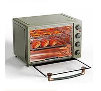 Pequeño horno， 40 L | Horno | eléctrico | de convección | Puerta doble cristal | Bandeja recogemigas extraíble | Iluminación interior