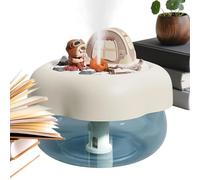 Pequeño Humidificador De Escritorio, Dispositivo De Nebulización Doble Modo - Humidificadores Personales con Luz | Para Spa, Yoga y Habitación, Oficina, Estancia o Viaje