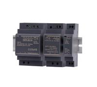 Pequeño interruptor de fuente de alimentación de carril DIN AC/DC HDR salida única 12V 24V conmutación de automatización Industrial 15W 30W 60W 100W 150W(HDR-60W-24V 2.5A)