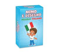 Pequeño Italiano Mimo y Dibujar Juego para niños Juego en familia Juegos de fiesta Juego patriótico 4 años+