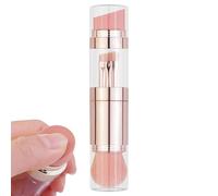 Pequeño juego de cepillos de maquillaje, juegos de cepillos de maquillaje para mujeres - Juego de cepillos de cejas 5-en-1 portátil,Solicador Foundation Powder Corcealers SHADOWS, Herramientas de bell