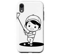 Pequeño Jugador de Golf para niños Carcasa para iPhone XR