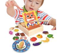 Pequeño Juguete Alimentación Habilidades Motoras, Juego Simbólico y