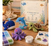 Pequeño Kit De Bricolaje De Animales Con Cuentas 3D, Lindo Juego De Bordado Con Cuentas 3D Con Guía De Instrucciones For Entusiastas Amigos Escuela En Casa(J)