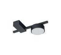 Pequeño Lámpara de Techo Negro L: 23cm Moderno GX53 Salón Pasillo Deckenleuchte