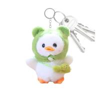 Pequeño Llavero de la Felpa del Pato - Mini Bolso Encantador Adorable borro | de peluche amarillo suave y tierno, ideal como colgante para bolso, accesorio para coche o decoración para