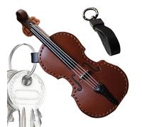 Pequeño Llavero Violín de Bolso, Colgante de Cartera, Amante de la Música