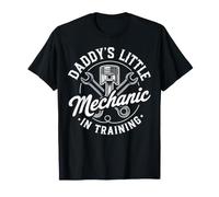 Pequeño mecánico de papá en Entrenamiento Divertido Futuro mecánico Camiseta