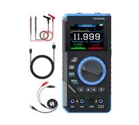 Pequeño multímetro digital con osciloscopio avanzado y generador de señales, herramienta probadora eléctrica para diversas aplicaciones función osciloscopio multímetro