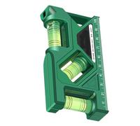 Pequeño Nivelador De Burbujas - Nivelador De Precisión Multifuncional Con , Nivelador Magnético Compacto | Herramienta De Carpintería, Nivelador Duradero Para Uso Doméstico Y Comercial Para