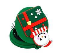 Pequeño Peine Plegable Portátil, Regalo De Peine Plegable De Vacaciones De Navidad, Cepillo De Pelo De Viaje De Bolsillo Papá Noel Muñeco De Nieve, Cepillo De Pelo Plegable Compacto Para Bolso De