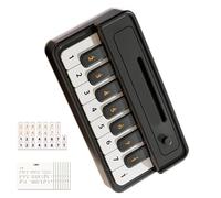 Pequeño piano portátil musical, teclado eléctrico para niños, instrumento de 12 pulgadas, mini piano con volumen ajustable, teclado musical con batería recargable, Early Learning Toy Fun Sound Effects