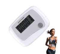 Pequeño podómetro | Podómetro Digital 20G | para Caminar, Correr, Senderismo y Deporte | Adecuado para Personas Mayores y Actividades al Aire Libre | Negro / / / Rojo