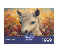 Pequeño Poni, Campo de Flores Coloridas Rompecabezas Rompecabezas Juego De Habilidad para Toda La Familia 52x38cm/1000pcs
