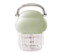 Pequeño procesador de alimentos - 350 ml recargable de alta velocidad | Mini procesador de alimentos eléctrico | Para ajo, chile, carne, puré de verduras, casa, apartamento, restaurante.