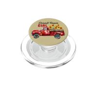 Pequeño Pueblo Chica Campo Camión Girasoles Agricultores PopSockets PopGrip para MagSafe