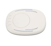 Pequeño Ratón Jiggler USB Mouse Mover Indetectable para PC Portátil Activo | Ajuste del Temporizador Luz LED ABS 4.9x3.7x0.7in (White)