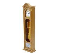 Pequeño Reloj de Abuelo, Estilo Antiguo de Doce Escalas, Modelo de Muebles de Casa Victoriana, Decoración de escaparate de Colección realista, Regalo de Joven apasionado, Dormitorio de cuco
