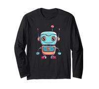 Pequeño Robot Lindo, Robot Vintage para niños Manga Larga