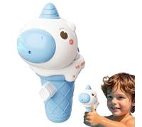 Pequeño rociador de agua de dibujos animados Ice Cream Spray Battle Battle Actividades de aprendizaje en edad preescolar, actividad de verano portátil para la fiesta de madera de playa