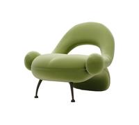 Pequeño sofá sala de estar de ocio solo sillón arena B&B Hotel silla de pelo personalizado sofá pequeño sofás para la sala de estar(B)