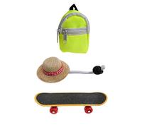 Pequeño sombrero de paja para marionetas pequeñas para mascotas, equipo de protección, decoración de proyectos de manualidades, bolsa escolar, sombrero de viaje para mascotas, paja para lagartos