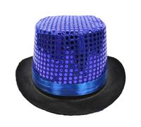 Pequeño sombrero de pescador irlandés para mujer irlandés 4 St Day Hat Wide Brim Hats Green Hat Sonnenhut Fischer Hut Niña, azul, Talla única