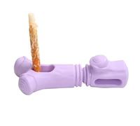 Pequeño soporte para palitos de matón - Contenedor masticable para dentición de cachorros, golosinas para perros, padres, amantes de los animales, entrenadores, apartamentos, padres, amantes de los