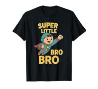 Pequeño superhéroe Lindo Hermano Personaje de cómic Camiseta