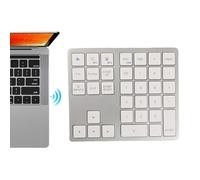 Pequeño Teclado inalámbrico, Teclado inalámbrico portátil,Teclado numérico pequeño de 35 Teclas | Utilice un Compacto portátil silencioso para Escribir de Manera eficiente en PC personales