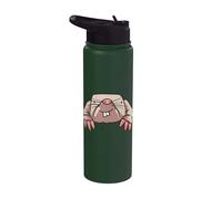 Pequeño topo lindo Día del topo Cazador de topos Topos Stainless Steel Insulated Water Bottle