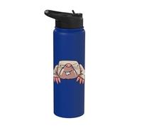 Pequeño topo lindo Día del topo Cazador de topos Topos Stainless Steel Insulated Water Bottle