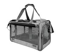 Pequeño transportín para Gatos | Transpirable y portátil de hasta 9 kg para Viajes,Transportadora para Gatos | para Veterinario, avión, Coche, campismo, Aventuras al Aire Libre y