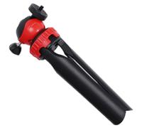 Pequeño trípode extensible de escritorio de mano, soporte de fotografía, cabeza de bola flexible, montaje de tornillo de 1/4 pulgadas para selfie, smartphone, trípode para viajes