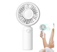 Pequeño ventilador de mano | Enfriamiento ligero de 3 velocidades recargabl