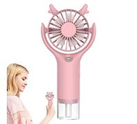 Pequeño Ventilador De Mano Un Mini Humidificador Facial Portátil Con
