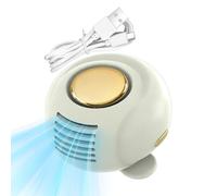 Pequeño Ventilador de Pinza 3 Velocidades Sin Aspas Silencioso Refrescante | Mini Ventilador Personal de Pinza, Compacto Viajes, Camping, Senderismo, Pesca, Playa, Picnic,