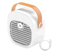 Pequeño Ventilador Para Escritorio Mini USB Recargable 3 Velocidades