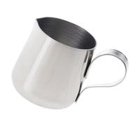 Pequeño vertedor de salsas de acero inoxidable, herramienta de cocina, diseño de ahorro de espacio, para decoración de mesa de comedor, recipiente pequeño para crema