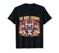 Pequeño y furioso Chihuahua Devil Dogs Hellfire Squad Camiseta