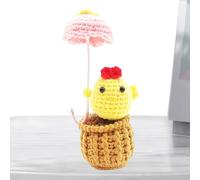 Pequeños Animales de Ganchillo | Muñeca Amigurumi de Tejido a Mano,Adorno de Peluche Adorable Artesanía Hecha a Mano para Bienestar Emocional Dormitorio Salón Balcón Cocina
