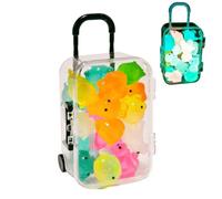 Pequeños Animales de Resina 17 Piezas Luminosas Manualidades con Mini